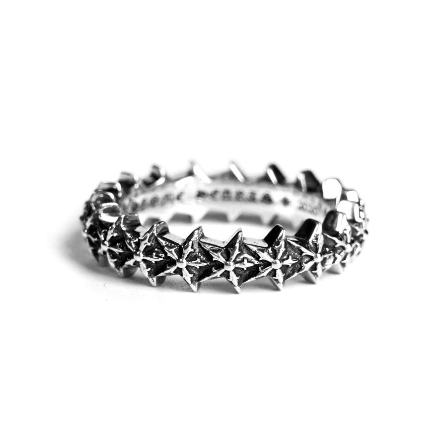 Chrome Hearts Anillo de lazo de estrella de 5 lados