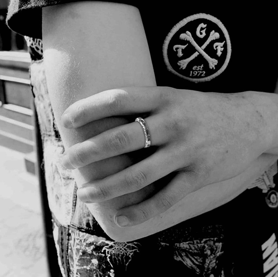 Chrome Hearts Anillo espaciador B Tch de los Rolling Stones