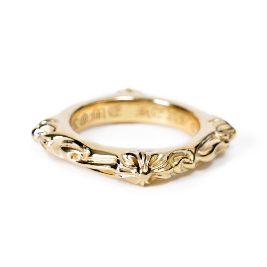 Chrome Hearts Anillo de lazo de estrella de 5 lados