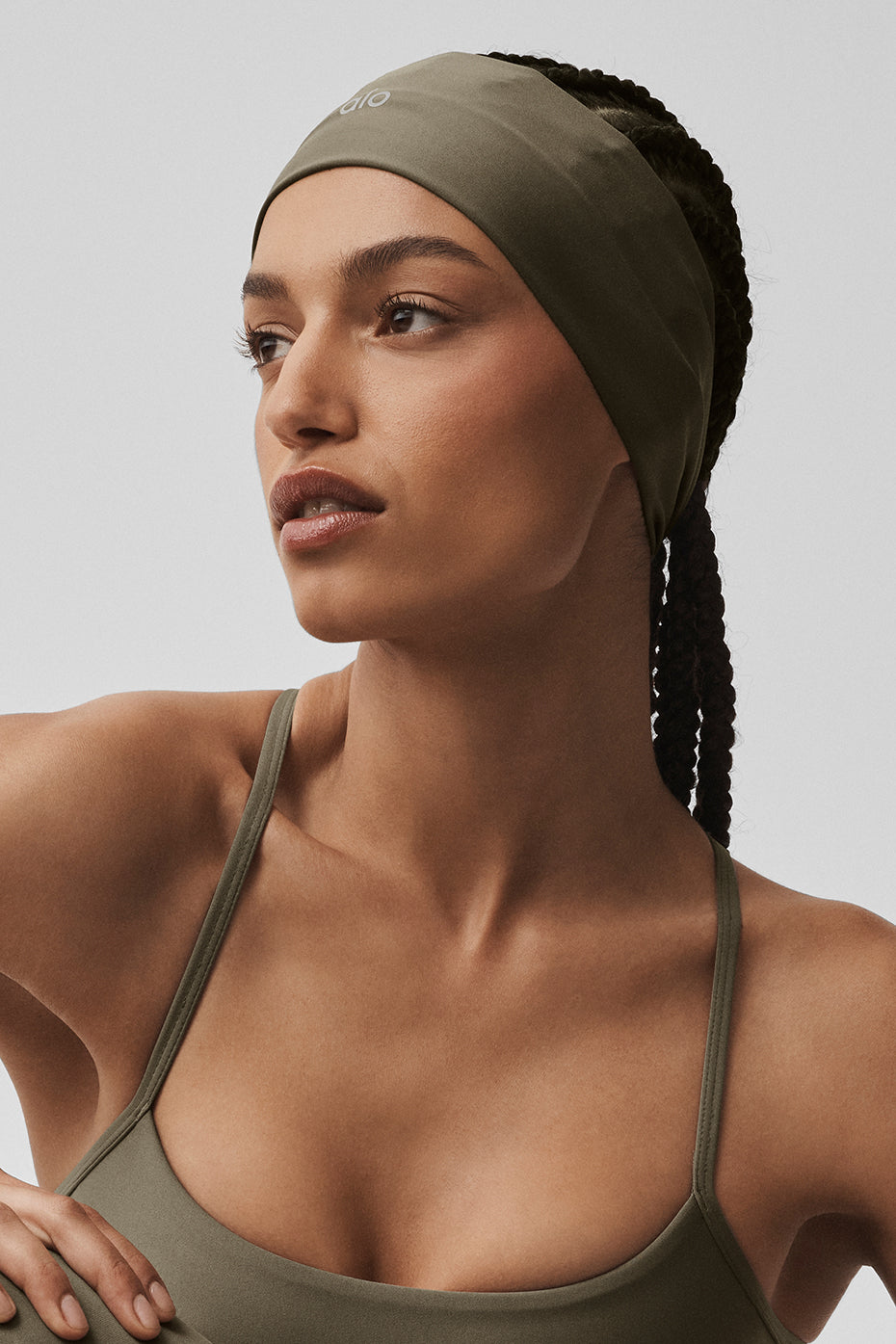 Alo Yoga Airlift Headband - Olive Tree - imagen 1