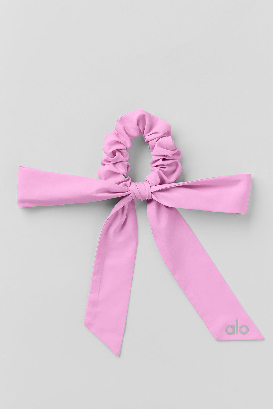 Alo Yoga Love Knots Tie Scrunchie - Candy Heart Pink - imagen 1