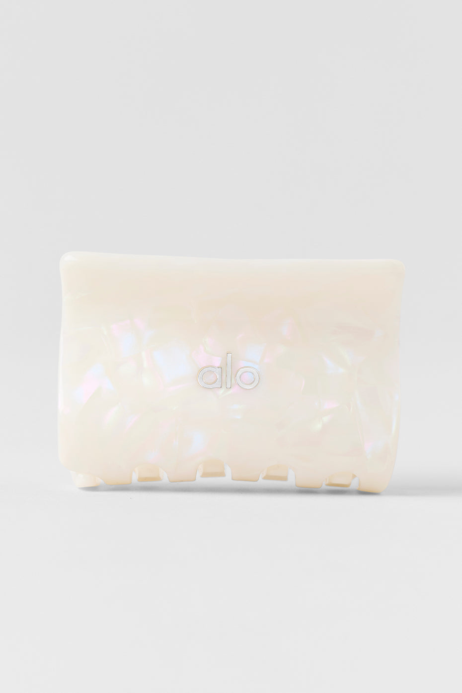 Alo Yoga Effortless Claw Clip - White Pearl - imagen 2