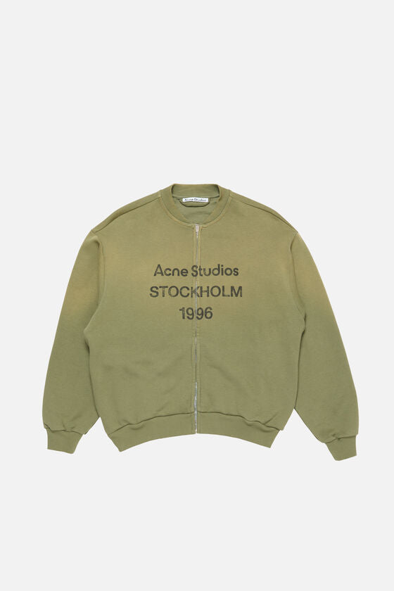 Acne Studios Washed zip-up cardigan