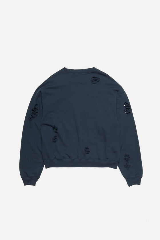 Acne Studios Distressed fleece sweatshirt