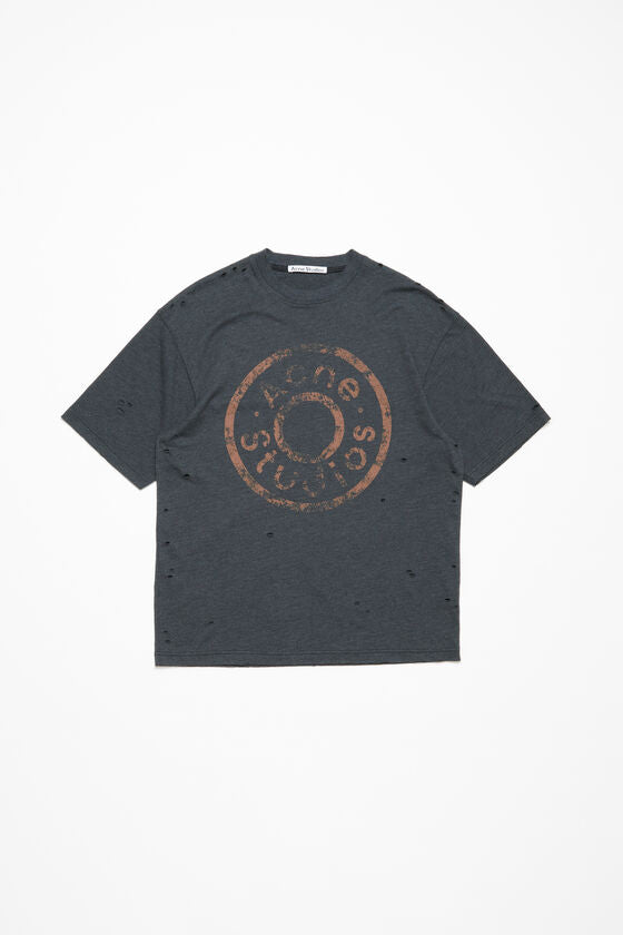 Acne Studios Distressed logo t-shirt