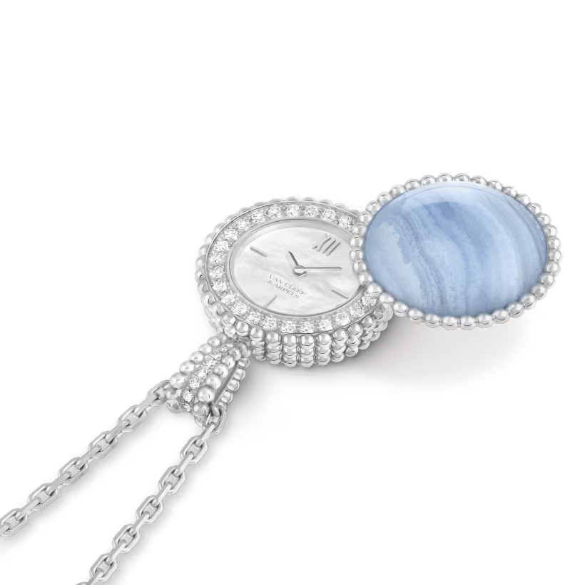 Reloj Van Cleef & Arpels colgante secreto Perlée