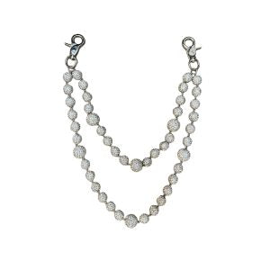 Mixed Emotion Crystal Jean Key Chain