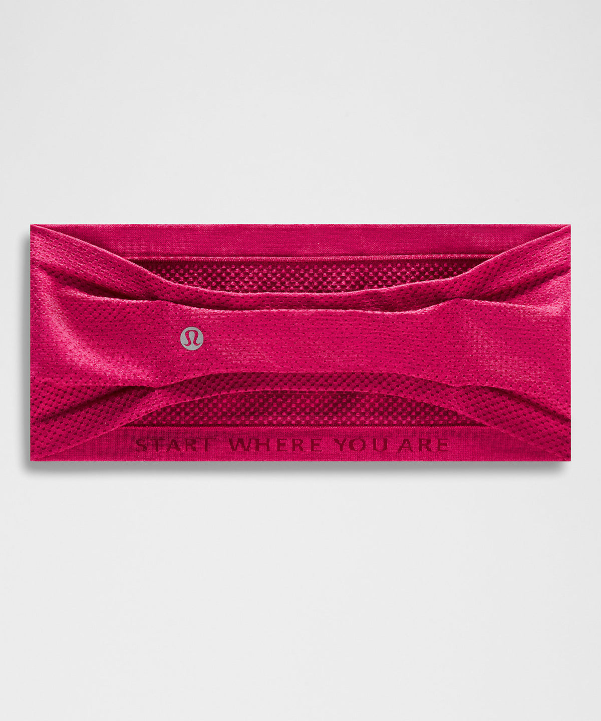 Lululemon Metal Vent Tech Seamless Wide Headband - Raspberry Rave - imagen 2