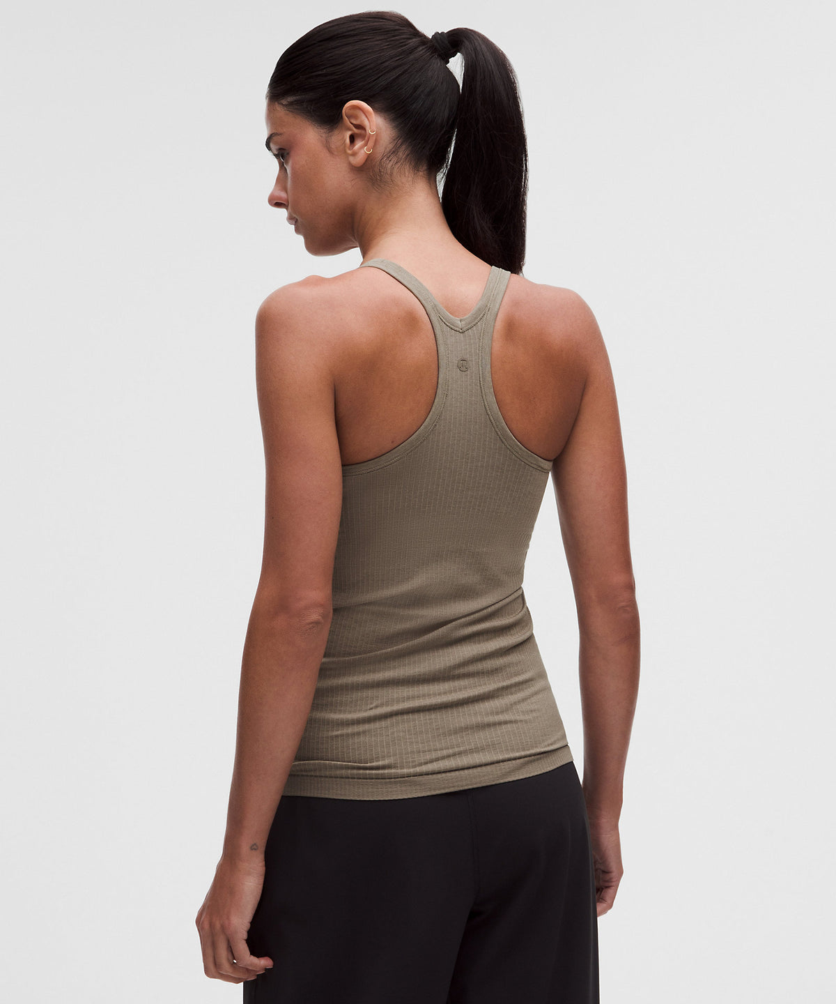 Lululemon Ebb to Street Tank Top Light Support, B/C Cup - Cypress Forest - imagen 2
