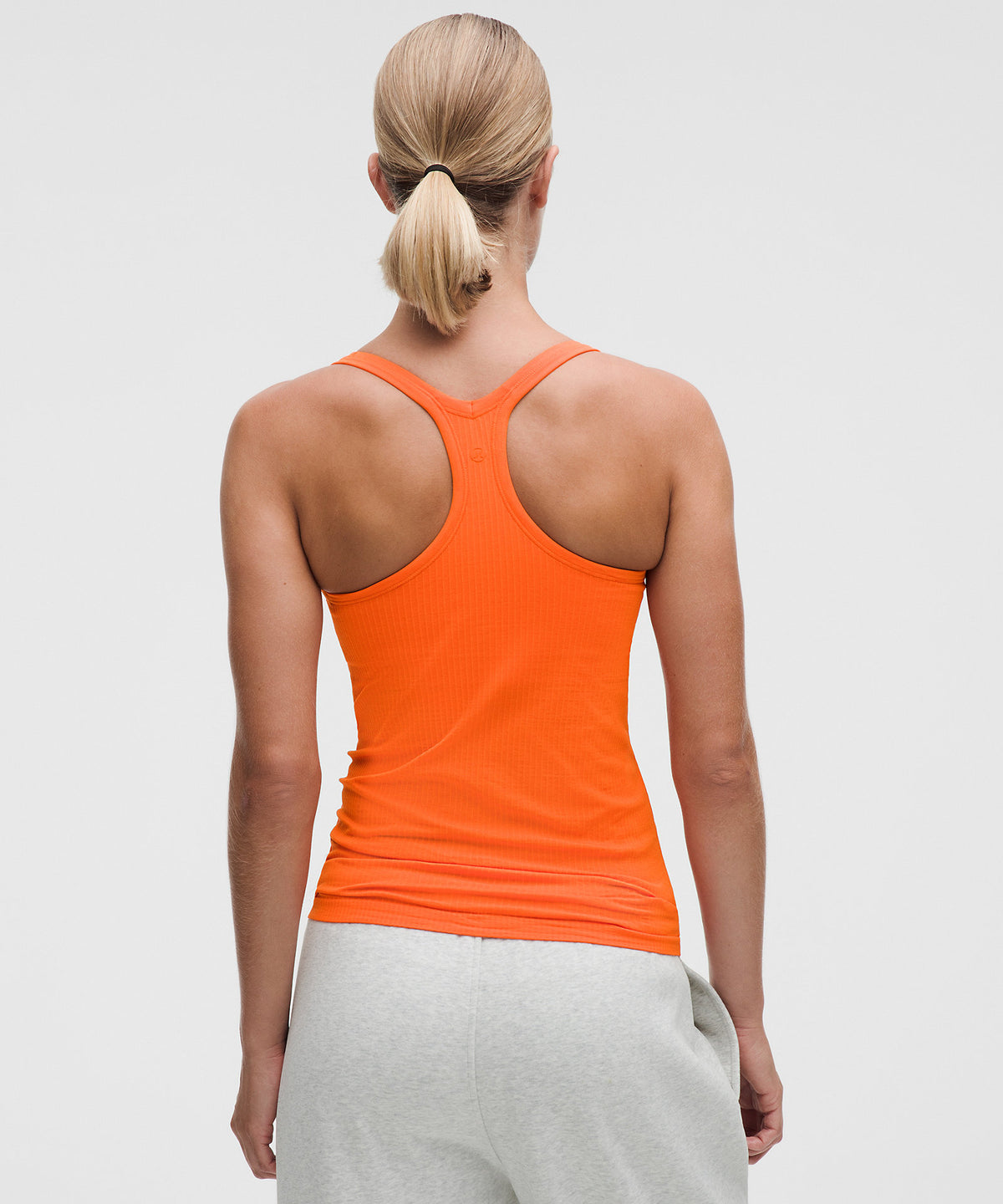 Lululemon Ebb to Street Tank Top Light Support, B/C Cup - Orange Punch - imagen 2