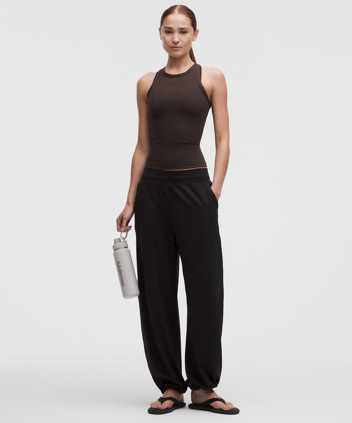 Lululemon Align™ Waist-Length Racerback Tank Top - Mahogany Muse - imagen 3