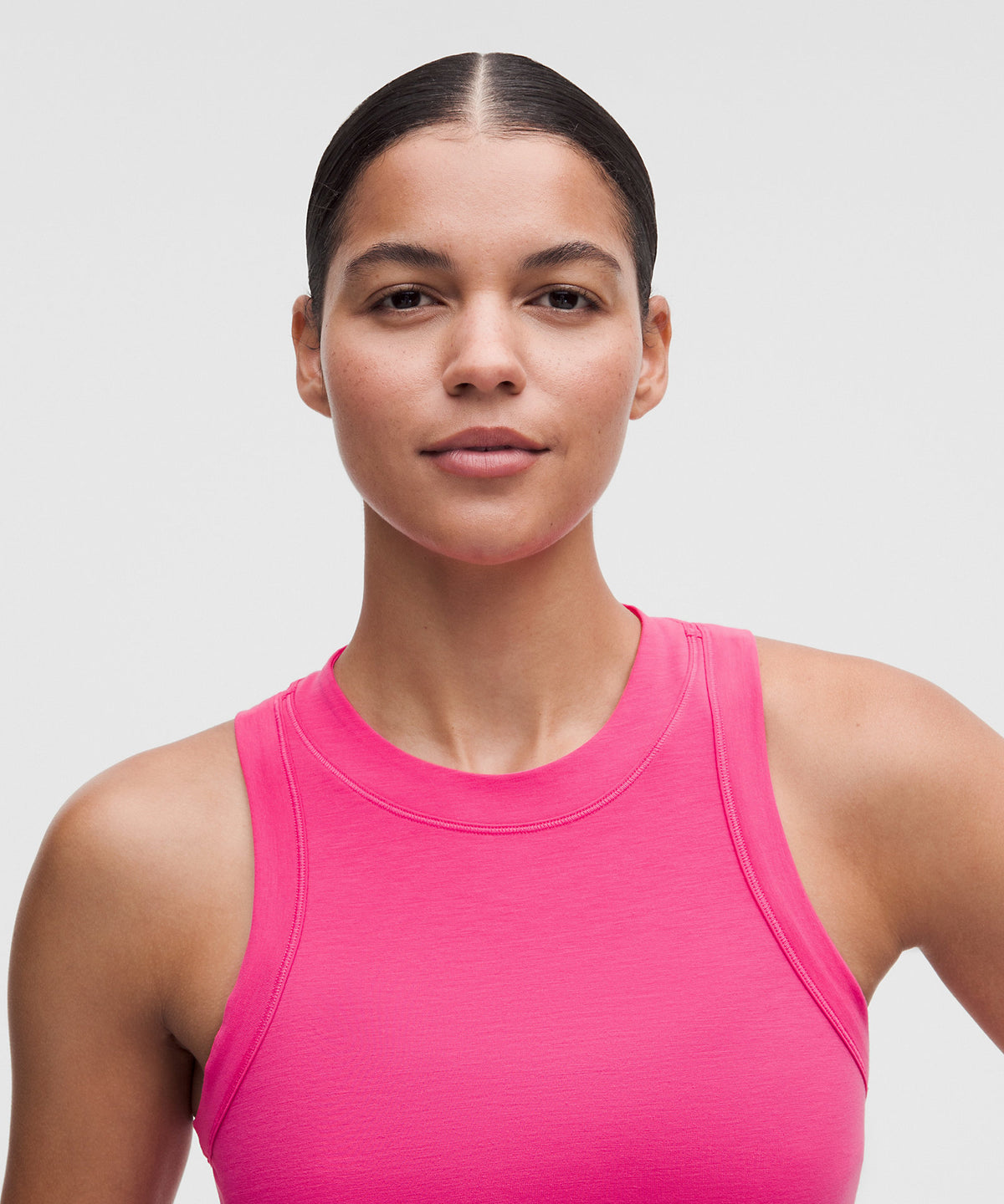 Lululemon Jersey Training Tank Top - Flamingo Fun Tone - imagen 4