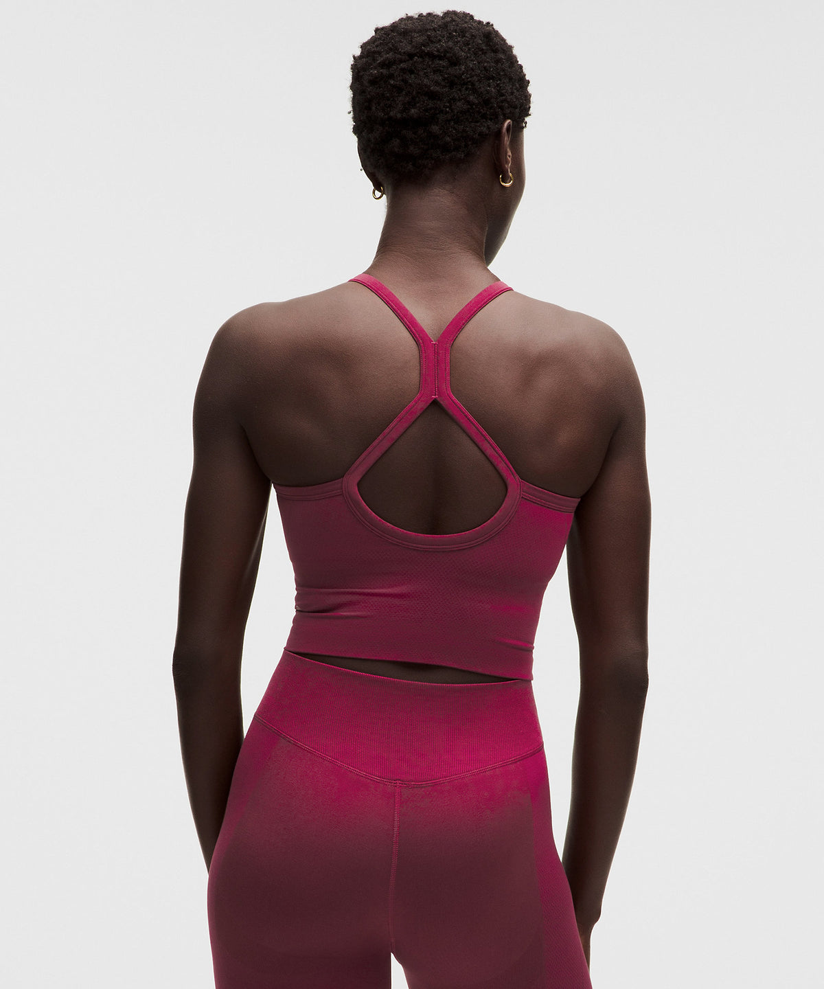 Lululemon Get Low Cross-Back Training Tank Top Light Support, B/C Cup - Raspberry Rave - imagen 2
