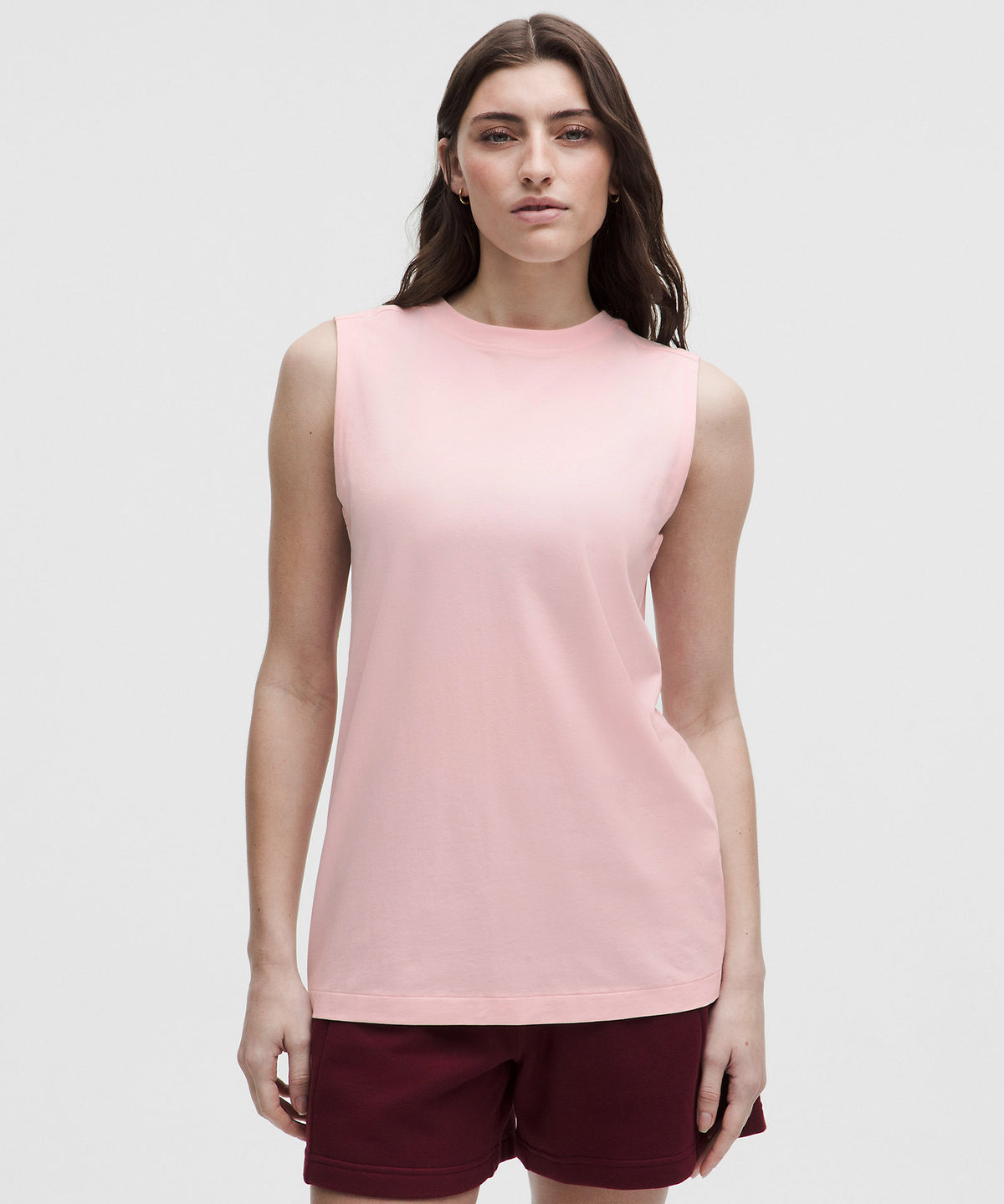 Lululemon All Yours Organic Cotton-Blend Tank Top - Pink Pearl - imagen 1