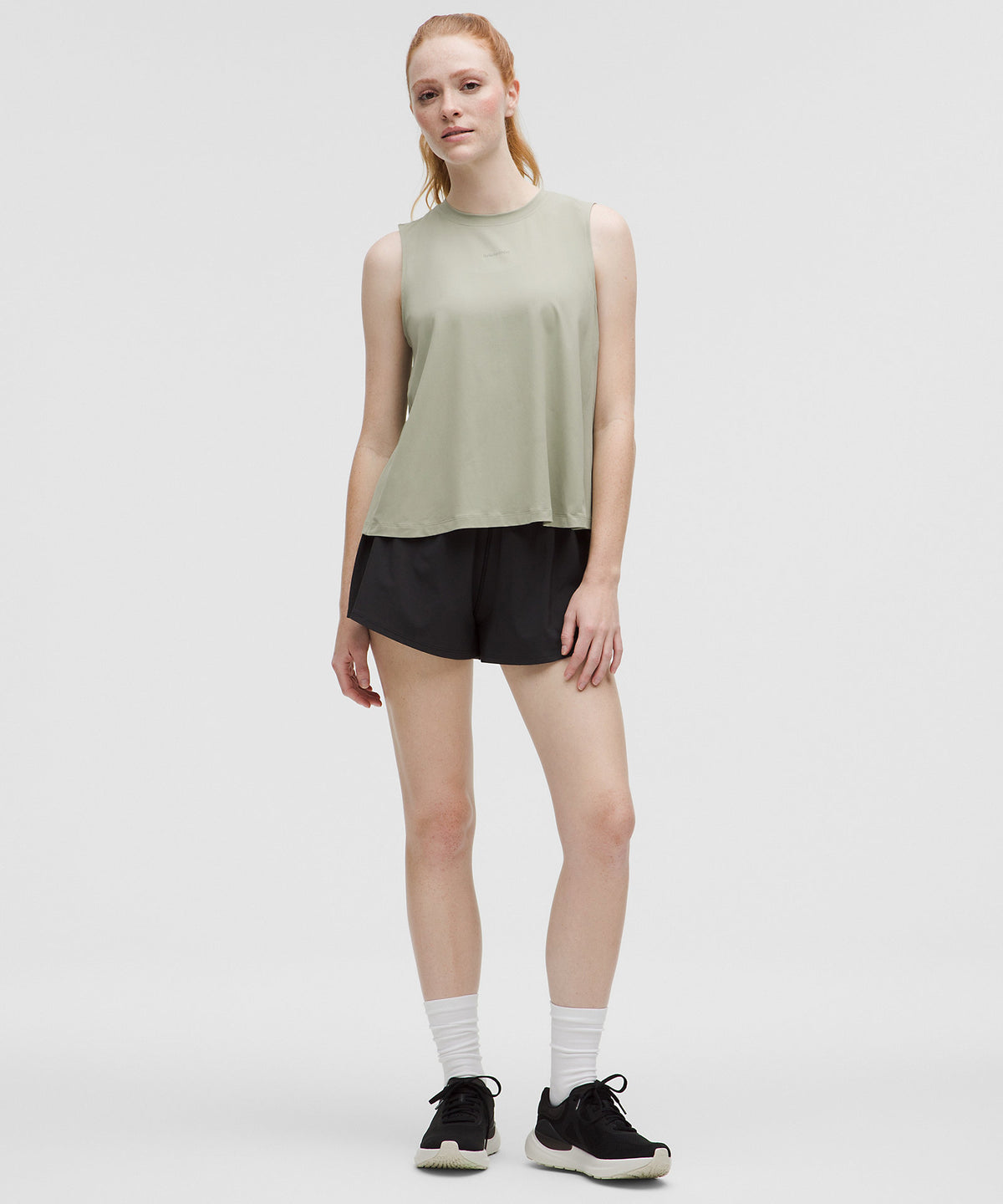 Lululemon Pace Crush Cross-Back Graphic Tank Top - Fog Green - imagen 2