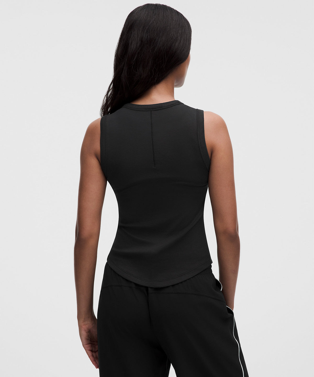 Lululemon Hold Tight Crewneck Tank Top Waist Length - Black - imagen 2