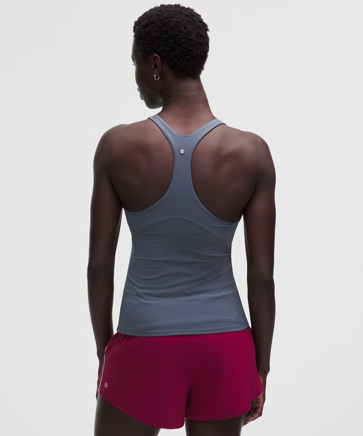 Lululemon Racerback High-Neck Tennis Tank Top B/C Cup - Dusty Diamond - imagen 2
