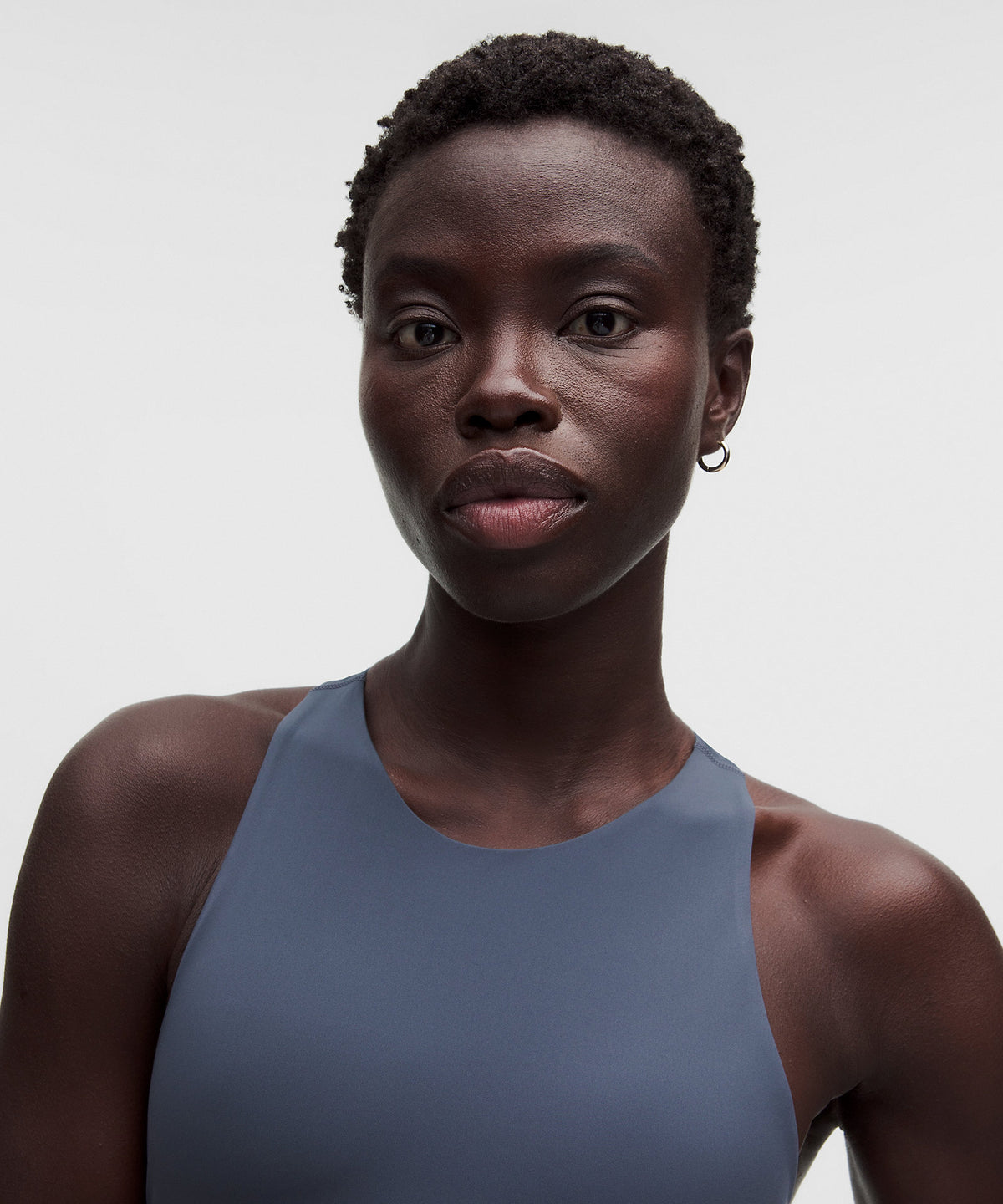 Lululemon Racerback High-Neck Tennis Tank Top B/C Cup - Dusty Diamond - imagen 4