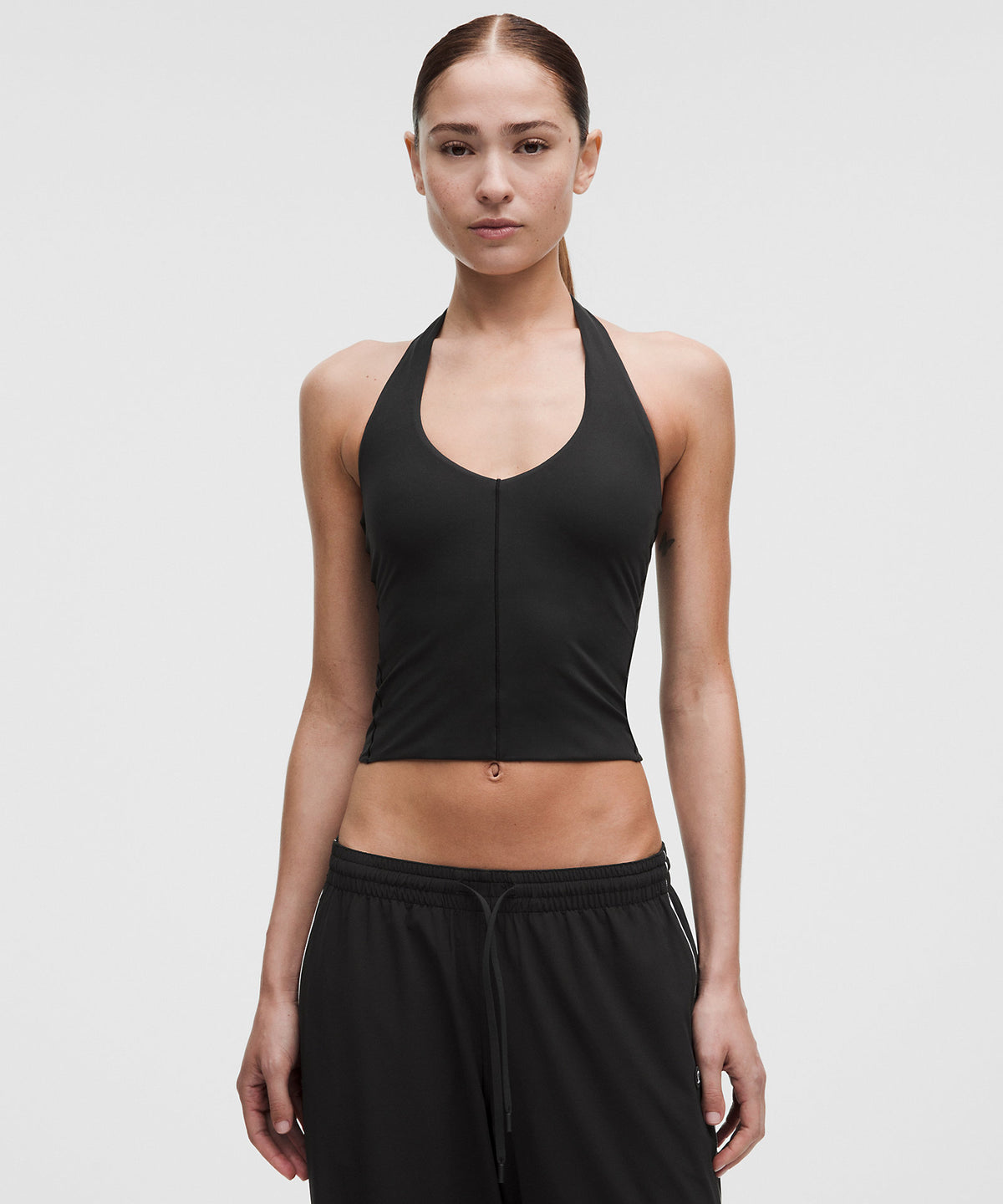 Lululemon Wundermost Ultra-Soft Nulu Halter Tank Top - Black - imagen 1