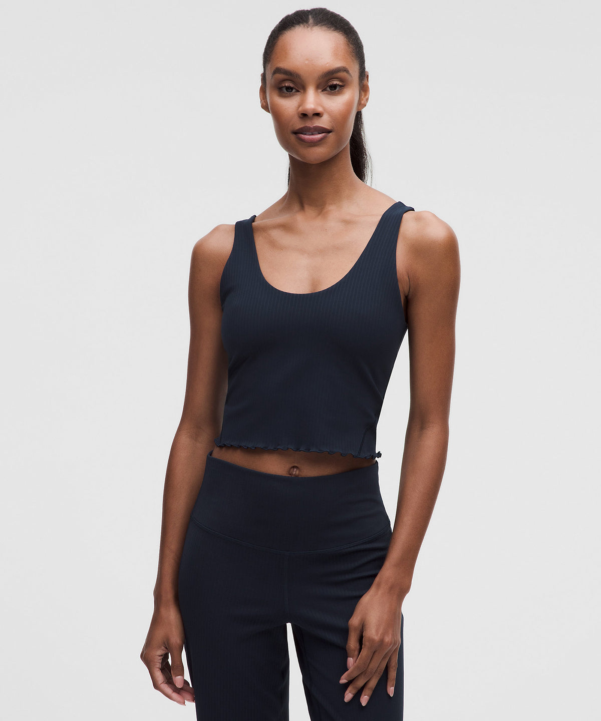 Lululemon Align™ Lettuce-Hem Tank Top Light Support, B/C Cup - True Navy - imagen 1