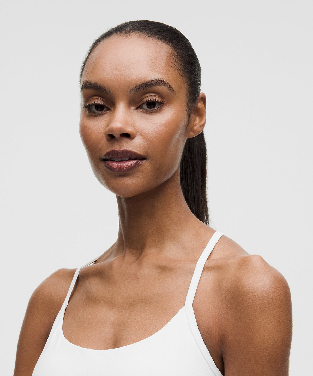 Lululemon Flow Y Tank Top Light Support, B/C Cup - White - imagen 4