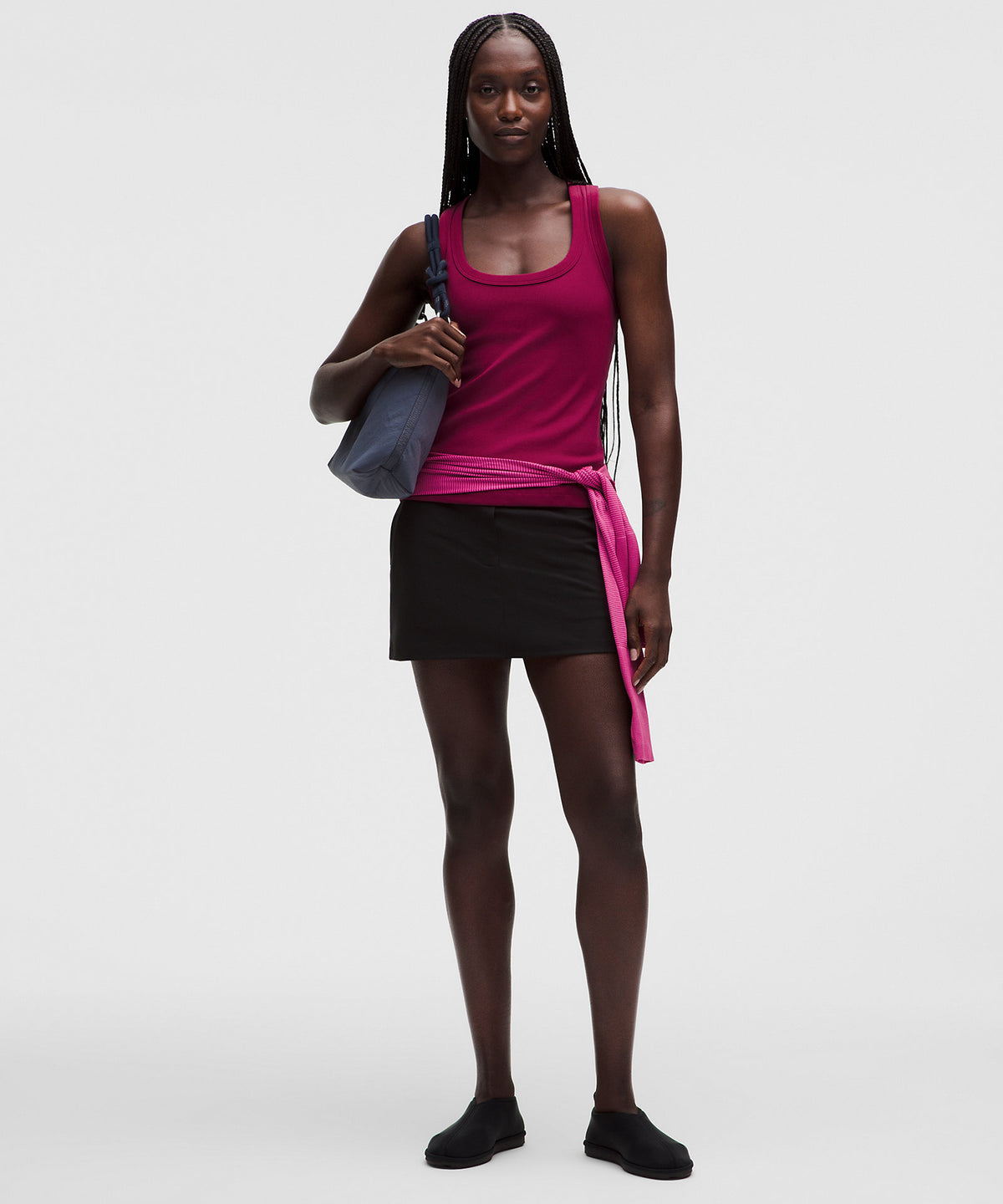 Lululemon Little Ribbed Scoop-Neck Tank Top - Raspberry Rave - imagen 3