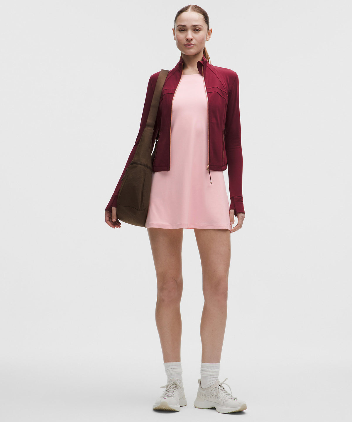 Lululemon Align™ High-Neck Dress A/B Cup Sleek Liner - Pink Pearl - imagen 1