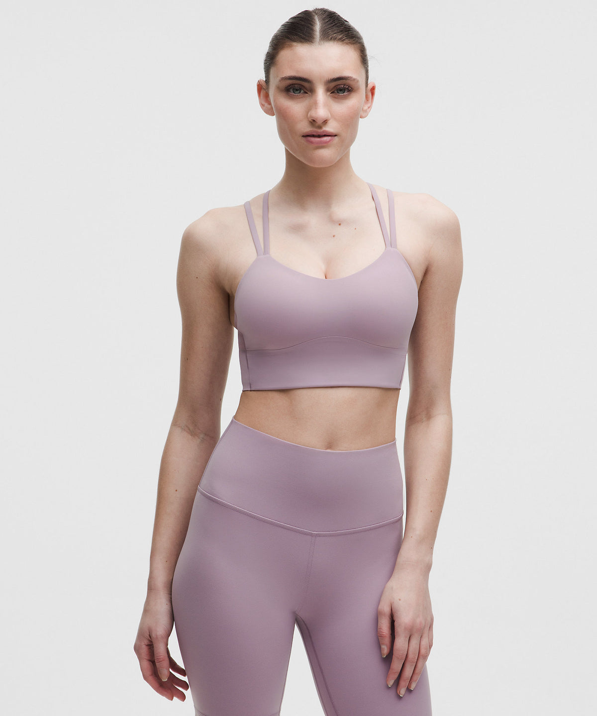 Lululemon Like a Cloud Longline Bra Light Support, B/C Cup - Lotus Lavender - imagen 1