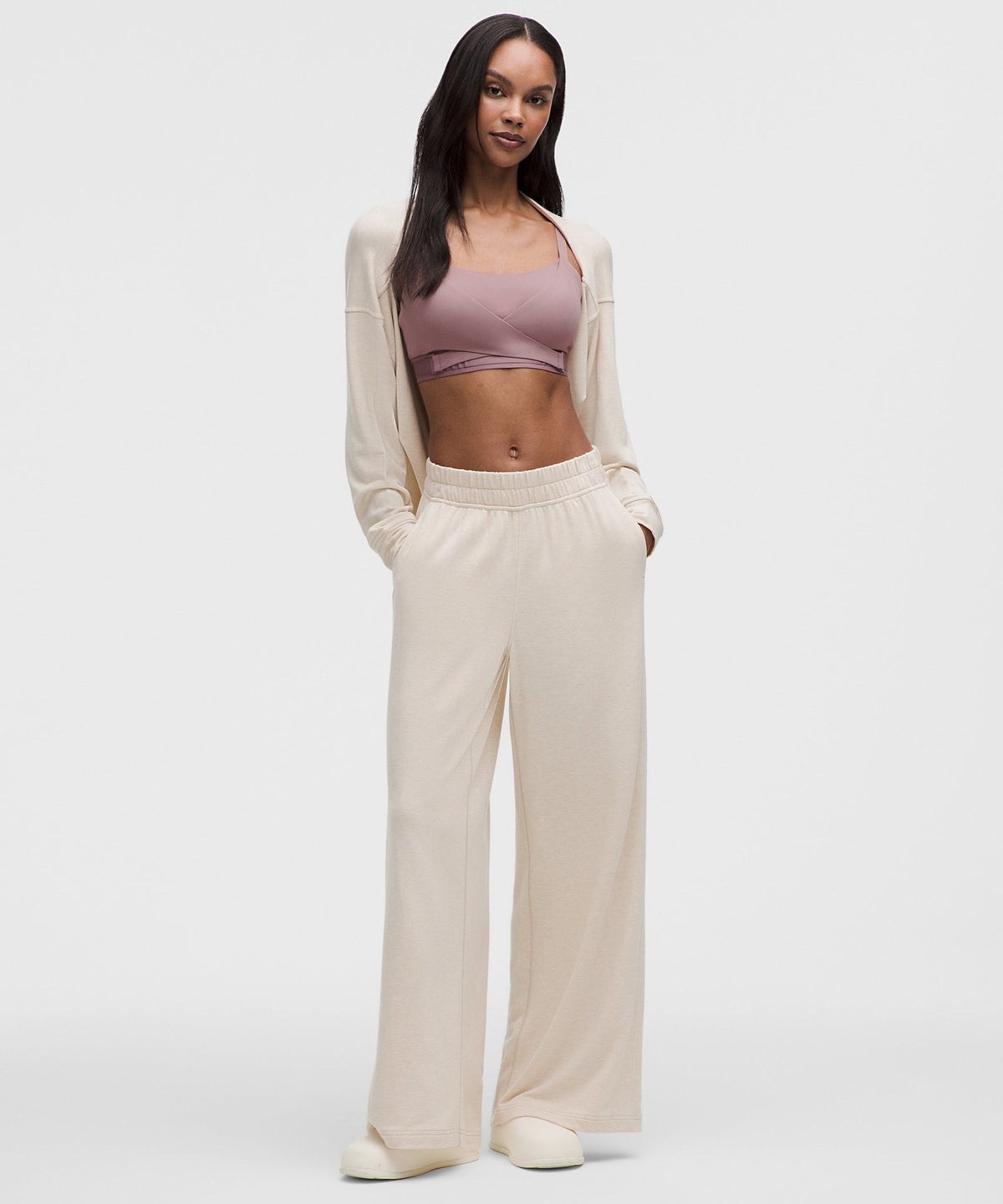 Lululemon Super-Soft Adjustable Recovery Bra Light Support, B-D Cups - Twilight Rose - imagen 3