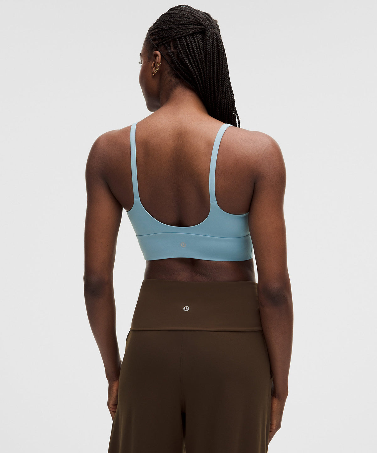 Lululemon Focuser Scoop-Neck Bra Nulu Light Support, C/D Cup - Seafoam - imagen 2