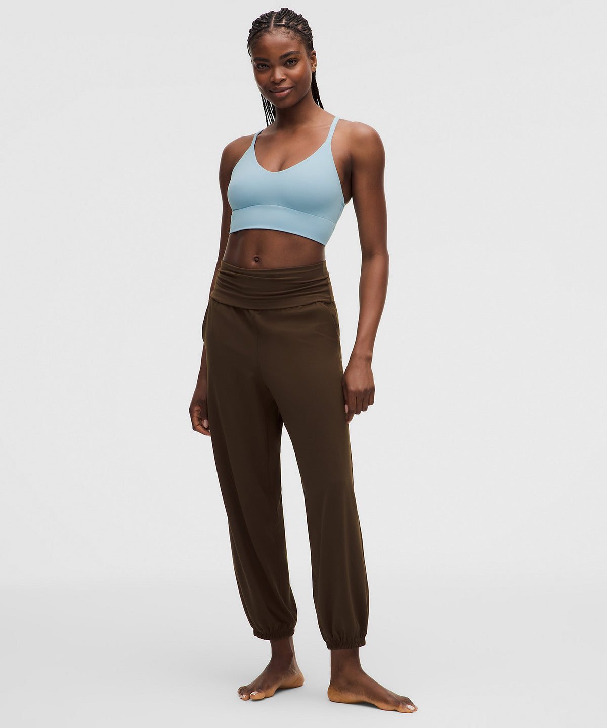 Lululemon Focuser Scoop-Neck Bra Nulu Light Support, C/D Cup - Seafoam - imagen 3