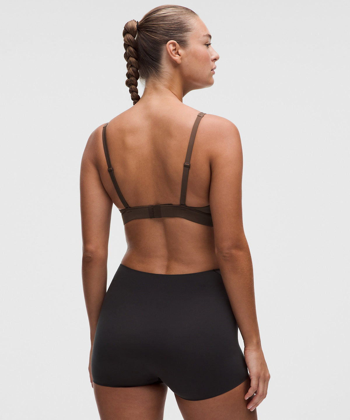 Lululemon Wundermost Ultra-Soft Nulu Triangle Bralette D-DDD Cups - Java - imagen 2