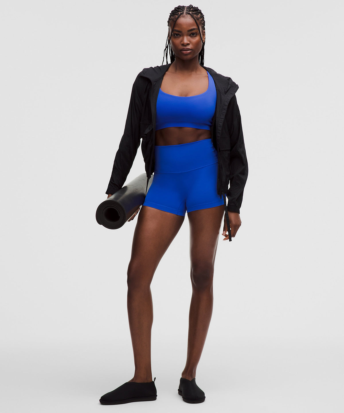 Lululemon FlexyFlex Strappy Yoga Bra Light Support, D-DDD Cups - Beach Ball Blue - imagen 3