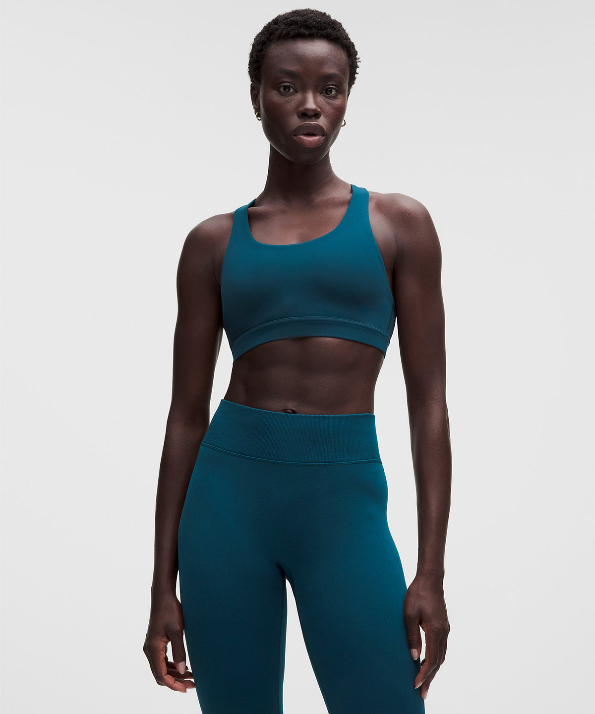 Lululemon Wunder Train Mesh-Back Bra Medium Support, B/C Cup - Remixed Marine - imagen 2