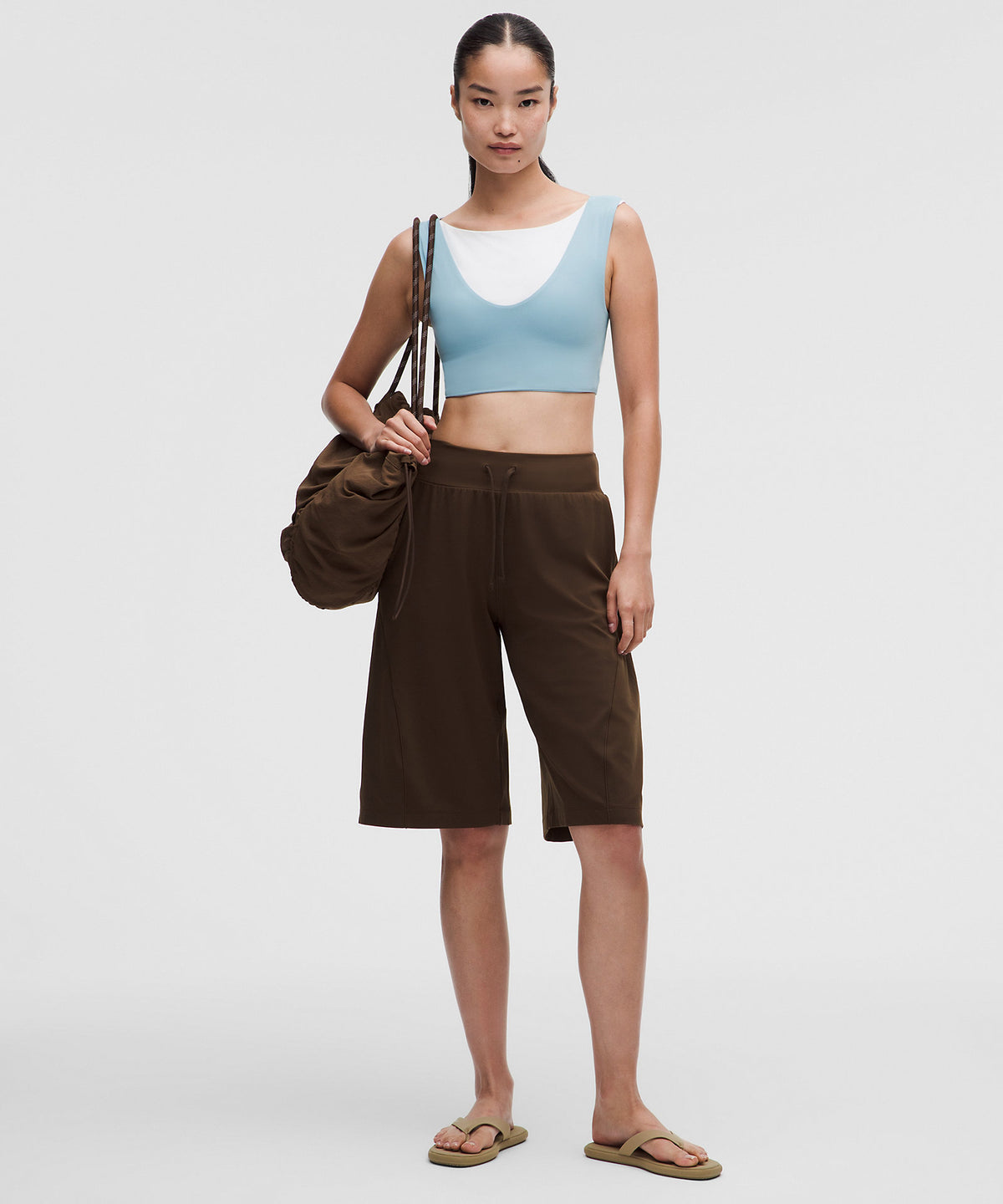 Lululemon Bend This Boat and Scoop Bra Light Support, A-C Cups - Seafoam - imagen 3