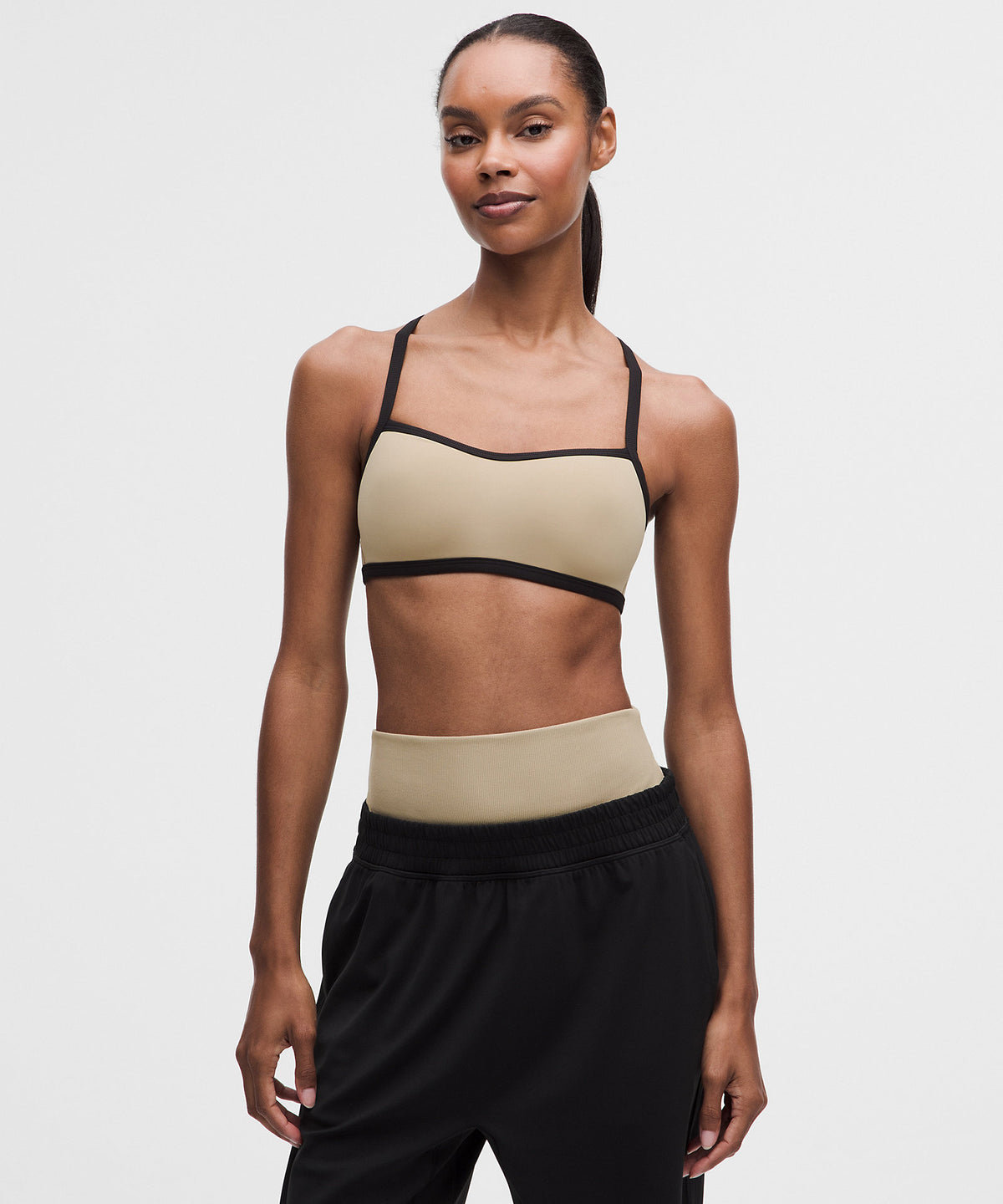 Lululemon Like a Cloud Bra B/C Cup Contrast Trim - Rumble Crumble - imagen 1