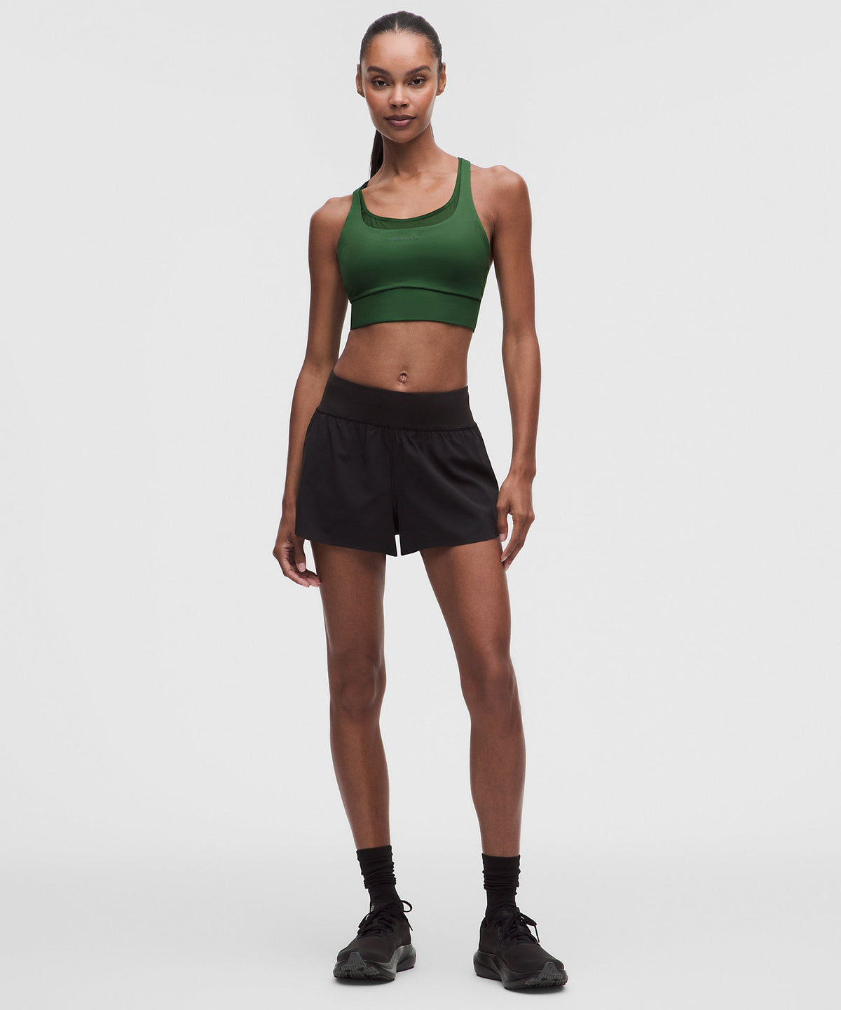 Lululemon Energy Longline Bra with Storage Evolve Medium Support, B/C Cup - Ivy Grove - imagen 3