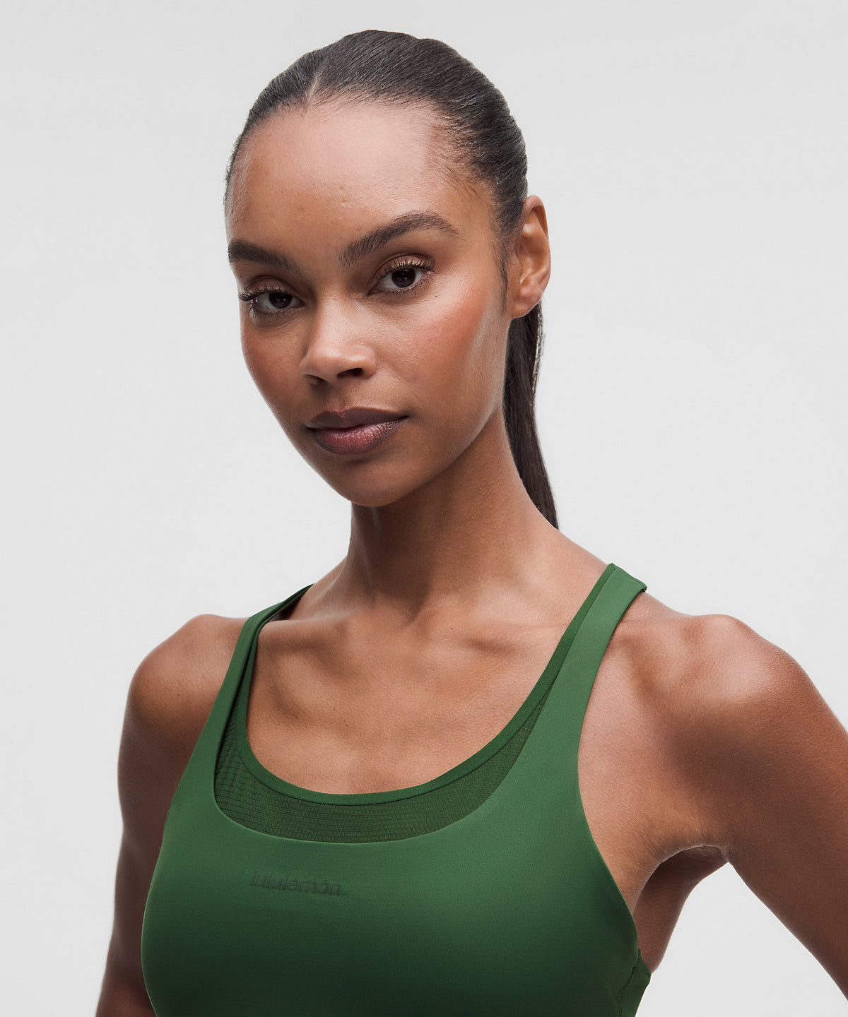 Lululemon Energy Longline Bra with Storage Evolve Medium Support, B/C Cup - Ivy Grove - imagen 4