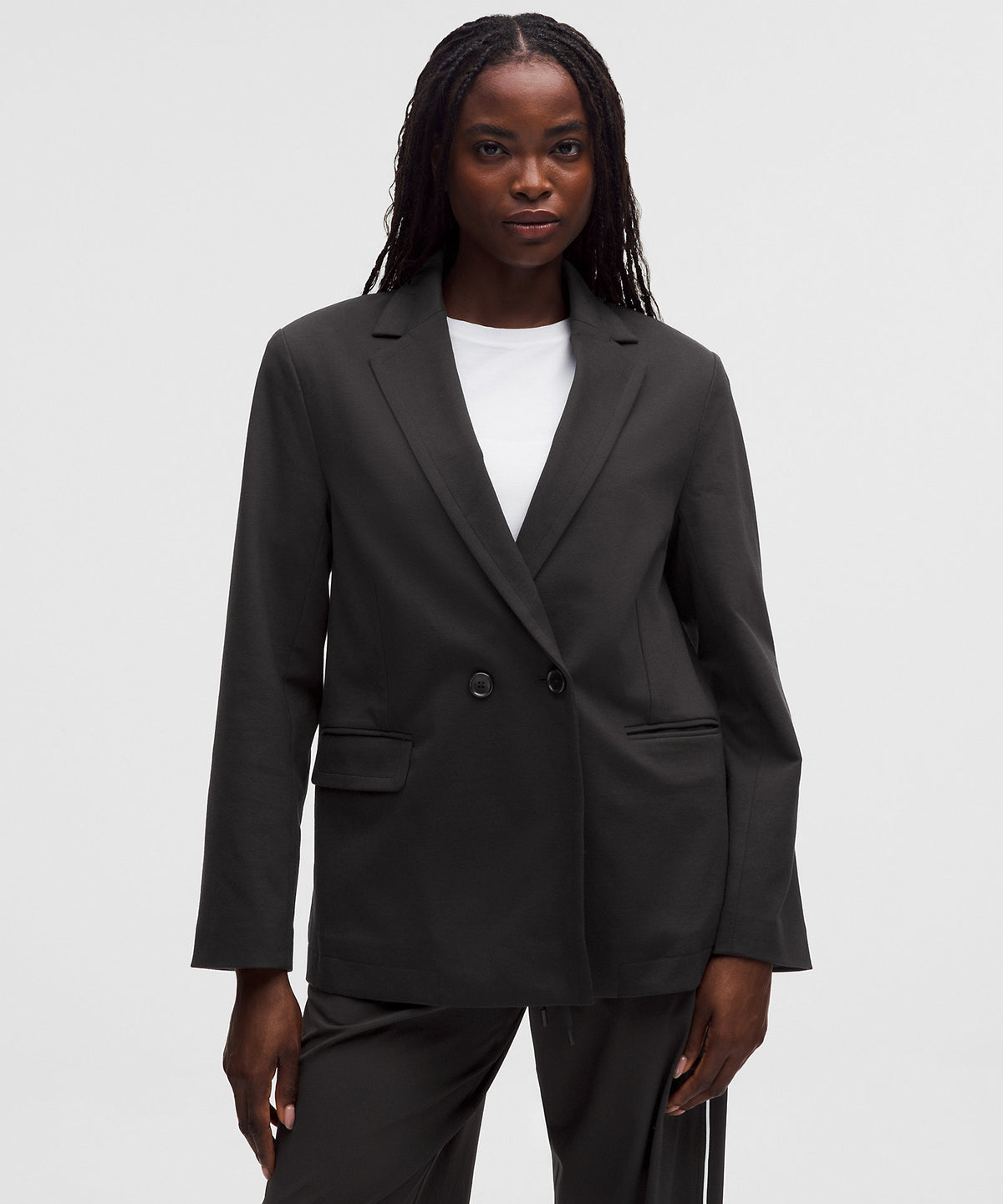 Lululemon Brushed Twill Oversized Blazer - Black - imagen 1