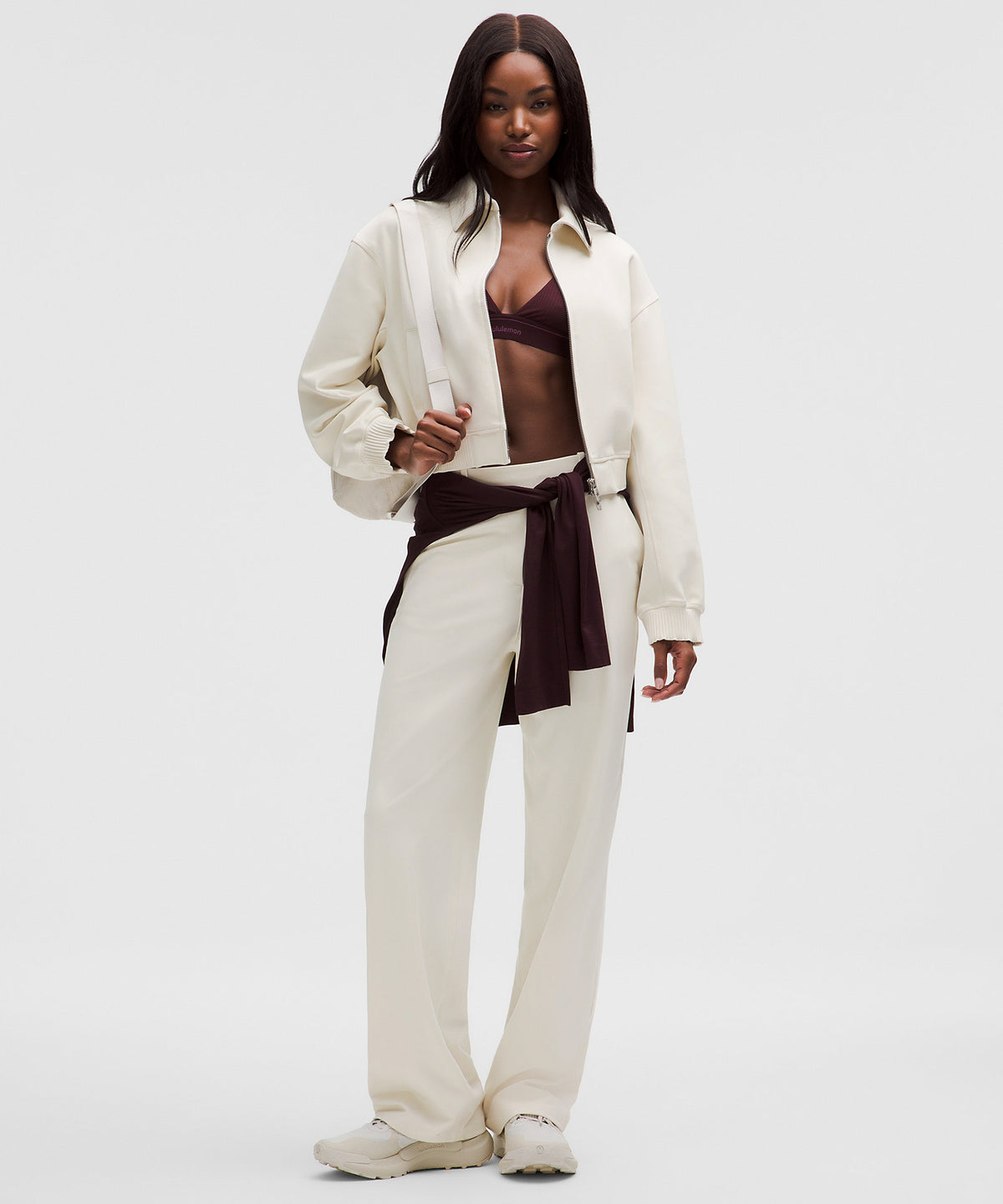 Lululemon Daydrift Bomber Jacket - Light Ivory - imagen 2