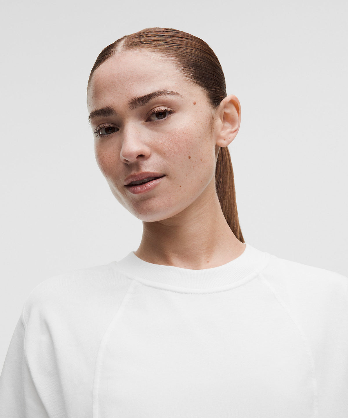 Lululemon Scuba Cotton Jersey T-Shirt - White - imagen 4