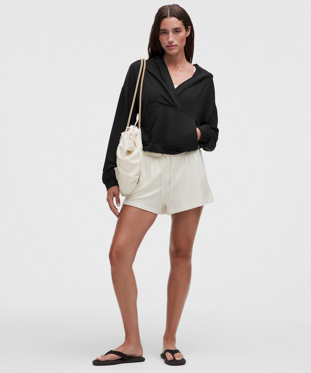 Lululemon BeCalm Oversized Hoodie - Black - imagen 4