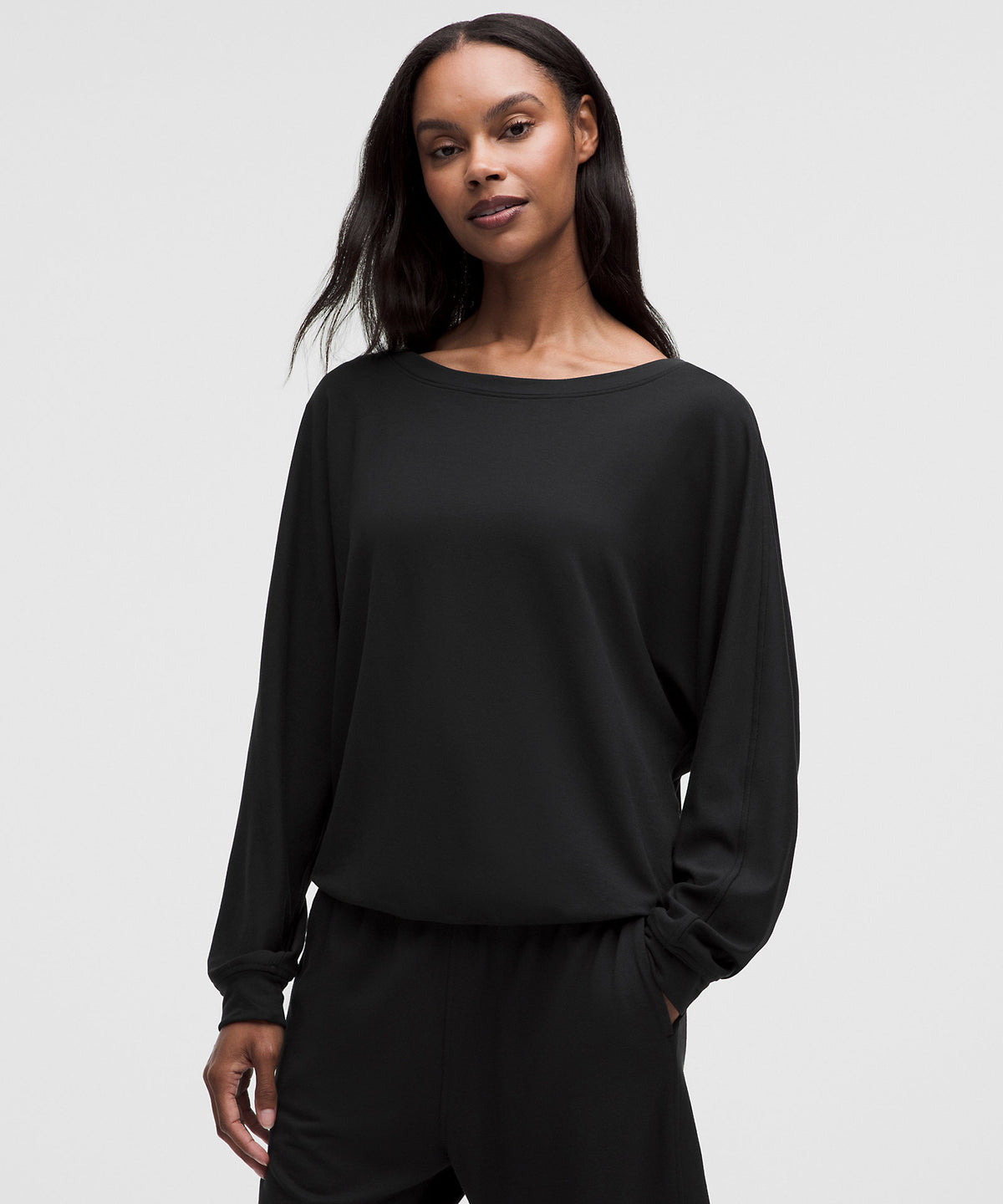 Lululemon BeCalm Oversized Sweatshirt - Black - imagen 1
