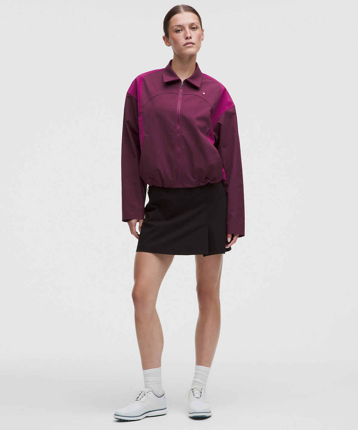 Lululemon Collared Panelled Golf Jacket - Burgundy Bay - imagen 2