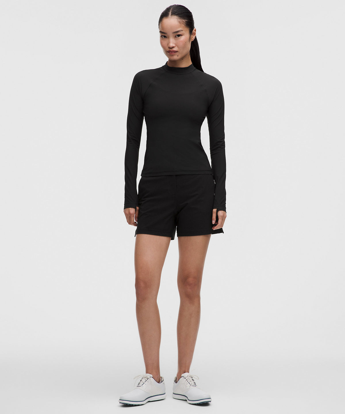 Lululemon UV-Protective Mockneck Long-Sleeve Shirt - Black - imagen 2