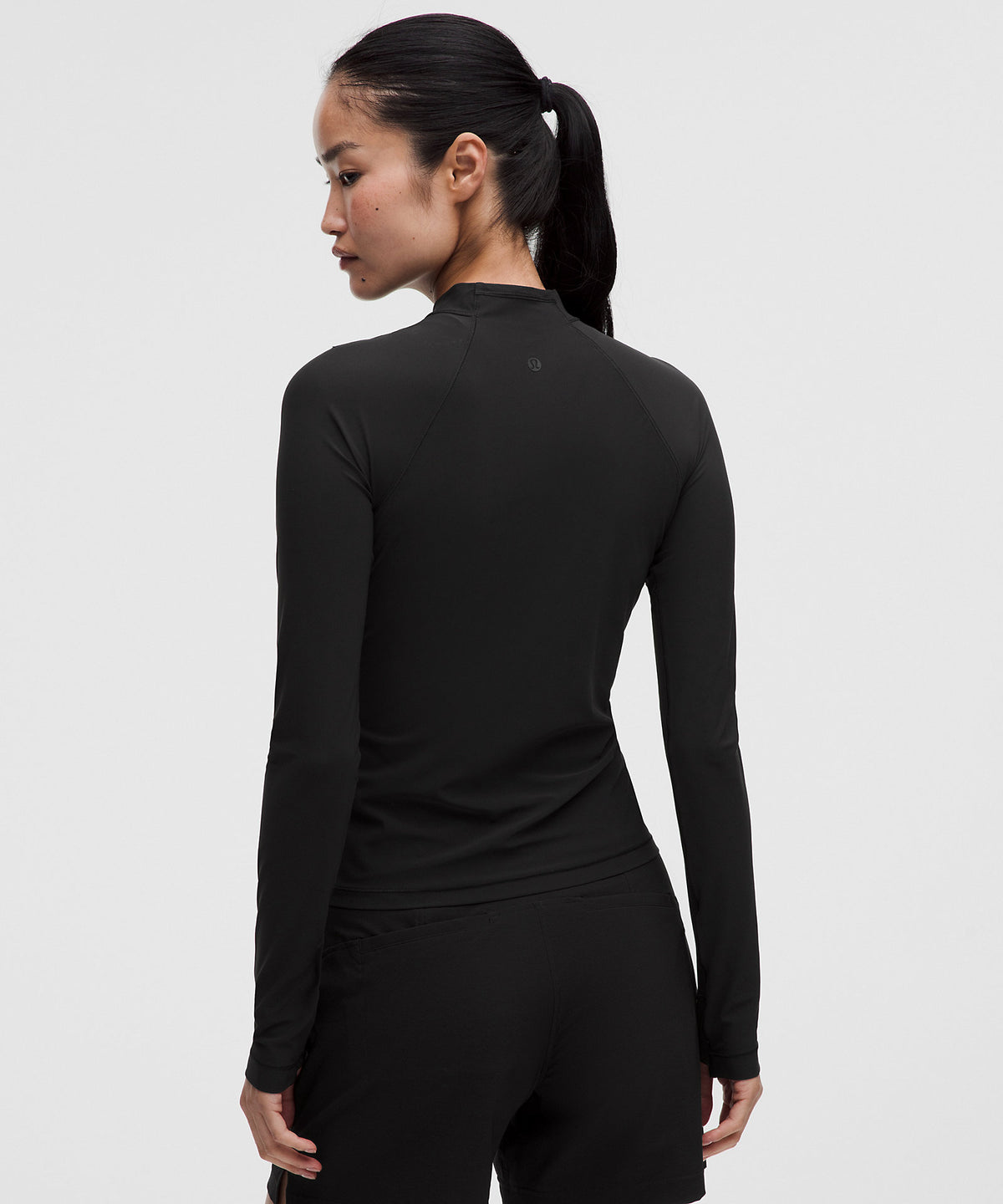 Lululemon UV-Protective Mockneck Long-Sleeve Shirt - Black - imagen 3