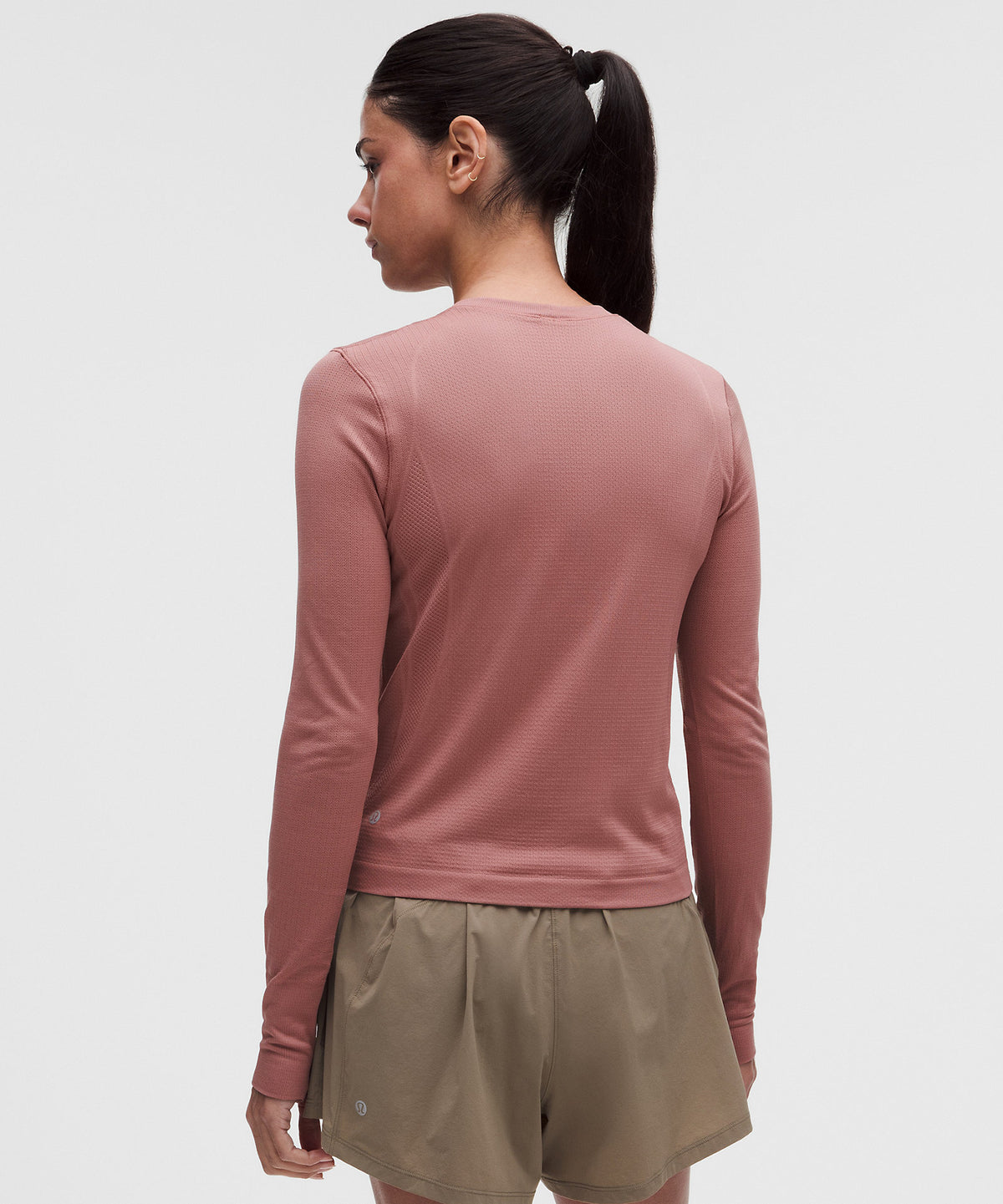 Lululemon Super Swiftly Long-Sleeve Shirt - Toasted Pink - imagen 3
