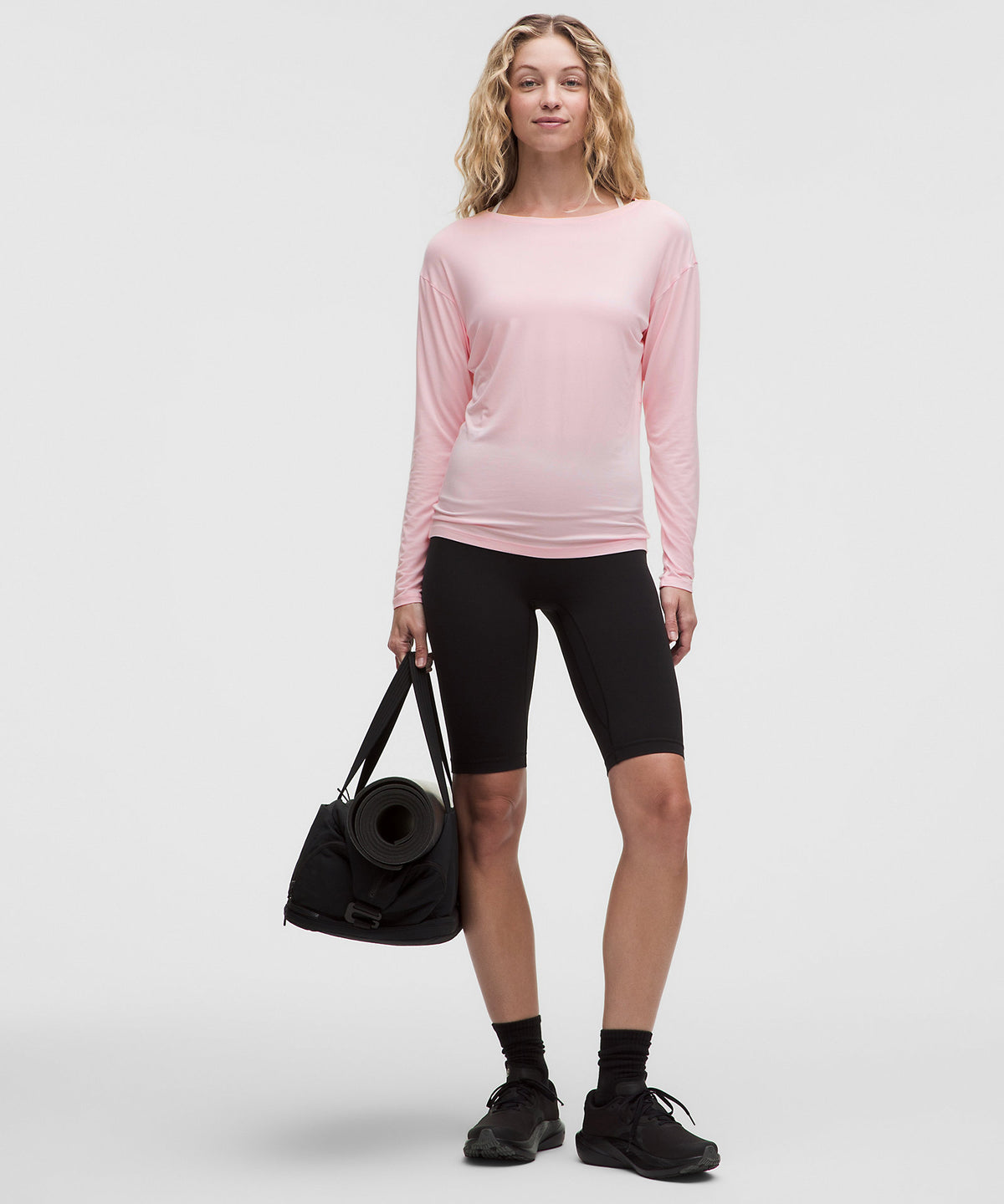 Lululemon SilkyAppeal Hip-Length Long-Sleeve Shirt - Pink Pearl - imagen 2