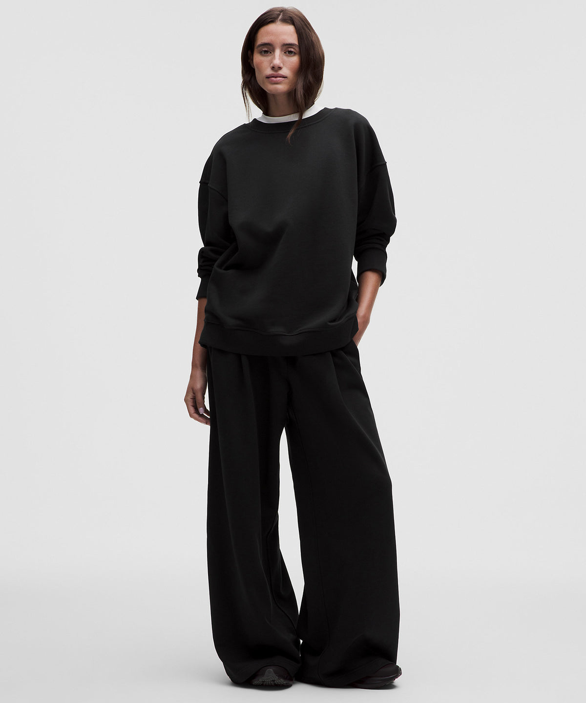 Lululemon French Terry Oversized Crew - Black - imagen 2