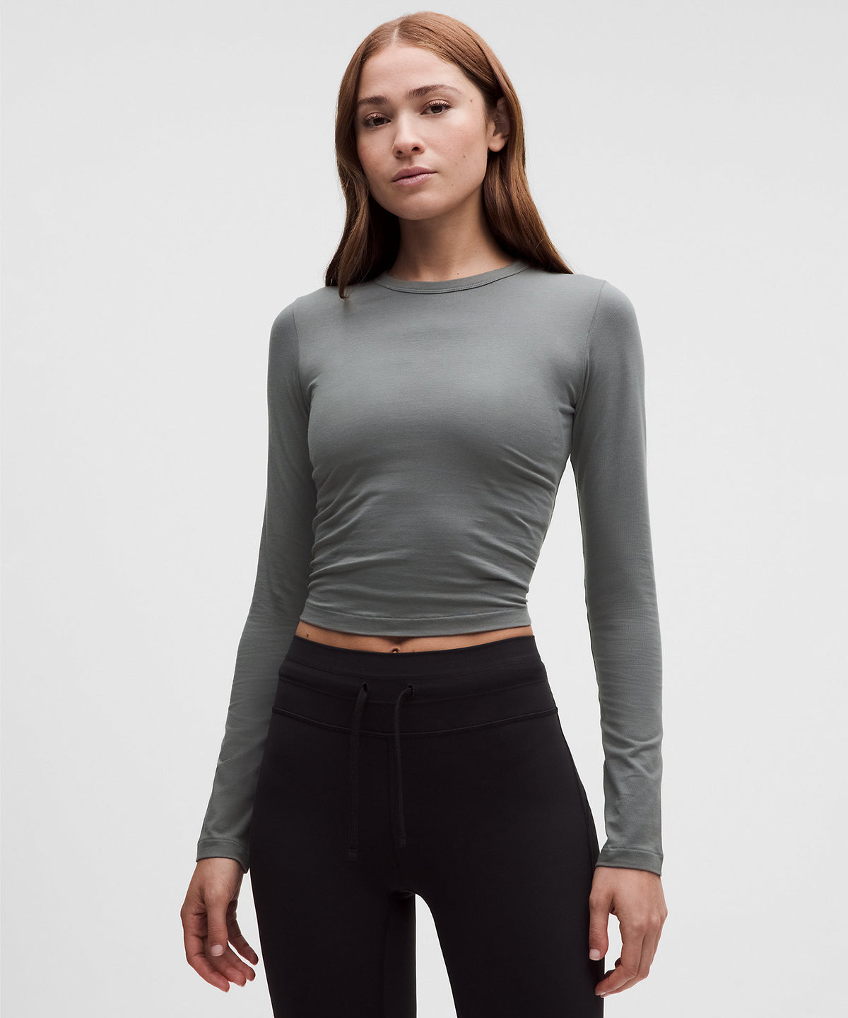 Lululemon Little Jersey Long-Sleeve Tee - Onyx Grey - imagen 1